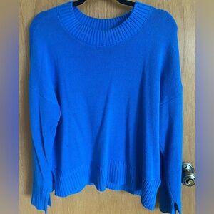 Sonoma Bright Blue Crewneck Sweater